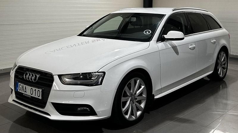Vit Begagnad 2012 Audi A4 Kombi | 89 900 kr (Bra pris) - Bild 1/4
