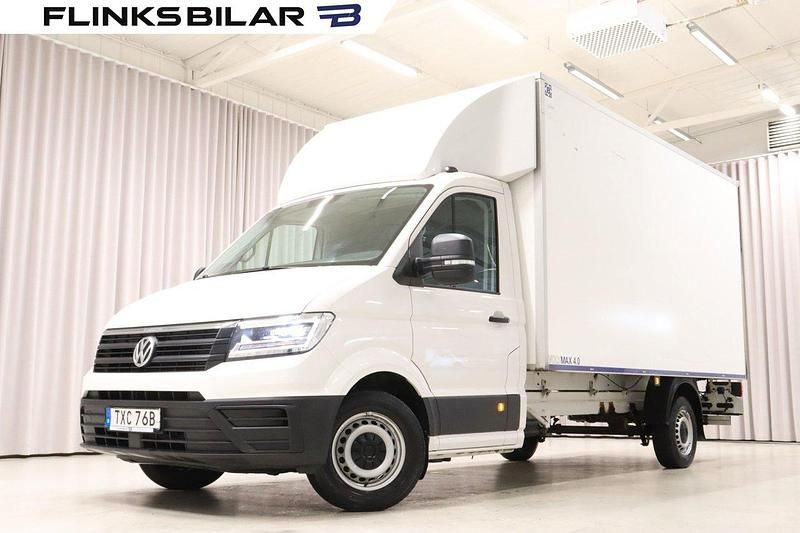 Vit Begagnad 2021 VW Crafter Van | 449 800 kr (Marknadspris) - Bild 1/4