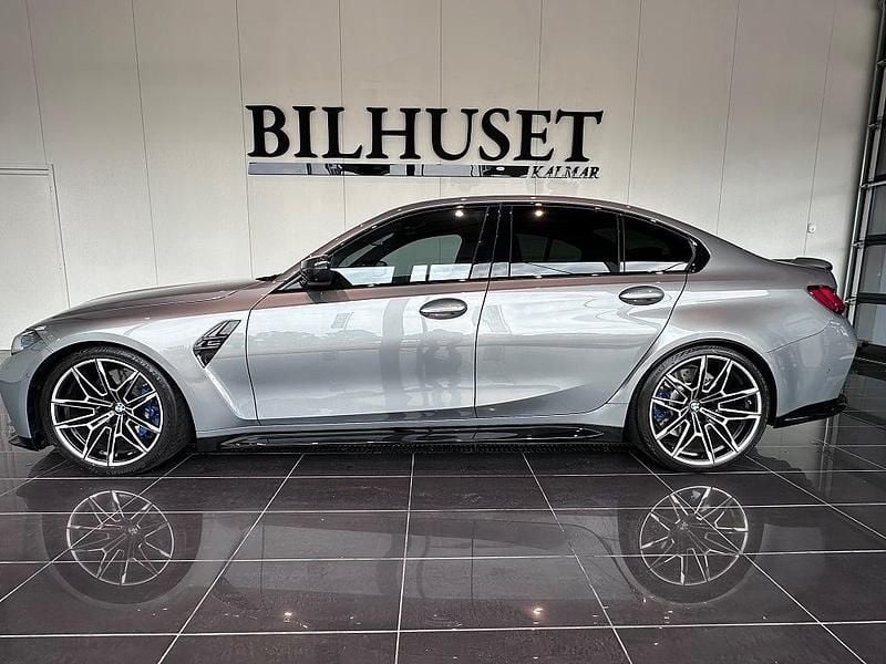 Begagnad BMW M3 Competition Edition 510 HK (375 kW) 2021 Grå Sedan