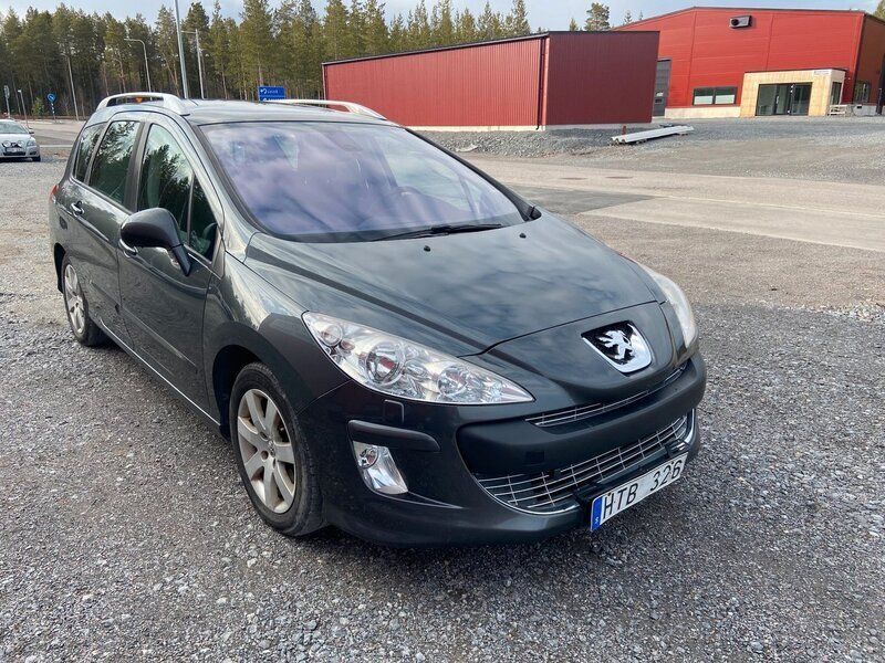 Mörkgrå Begagnad 2008 Peugeot 308 Kombi | 29 900 kr (Marknadspris) - Bild 1/4