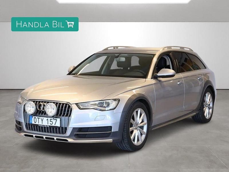 Silver Begagnad 2015 Audi A6 Allroad Comfort Kombi | 199 900 kr (Marknadspris) - Bild 1/4