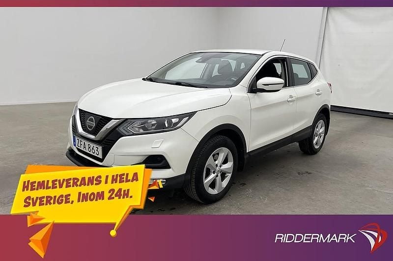 Vit Begagnad 2018 Nissan Qashqai Acenta SUV | 154 800 kr (Marknadspris) - Bild 1/3