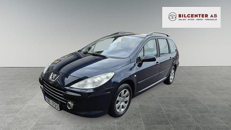 Blå Begagnad 2008 Peugeot 307 Kombi | 29 900 kr (Marknadspris) - Bild 1/4