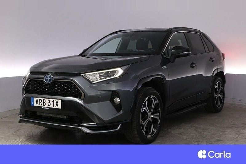 Grå Begagnad 2021 Toyota RAV4 Premium SUV | 399 900 kr (Bra pris) - Bild 1/2