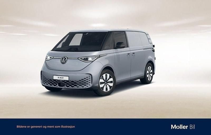 Silver (mono silver metallic) Begagnad 2024 VW ID. Buzz Minibuss | 539 900 kr (Superpris) - Bild 1/4