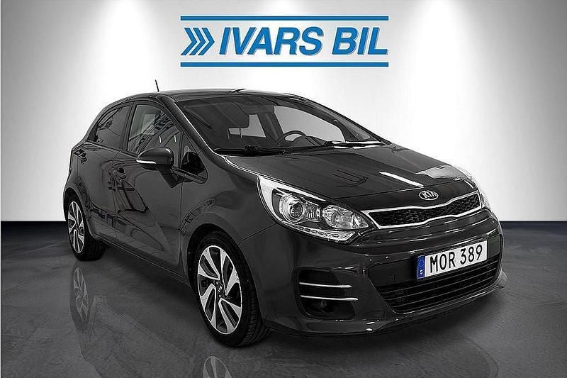 Begagnad Kia Rio 85 HK (62 kW) 2015 Grå Sedan