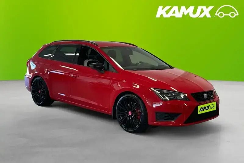 Röd Begagnad 2016 Seat Leon ST CUPRA Kombi | 188 800 kr - Bild 1/3