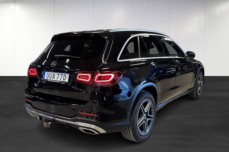 Begagnad Mercedes GLC220 AMG 194 HK (142 kW) 2020 Svart SUV