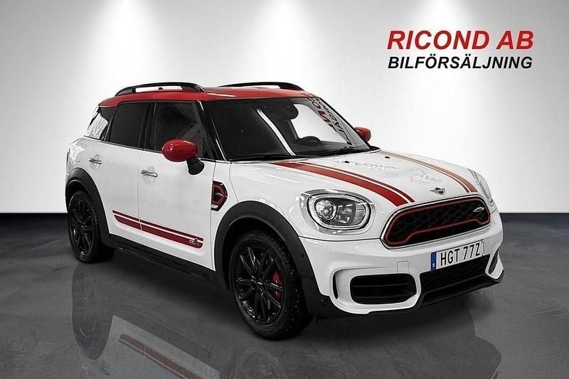 Vit Begagnad 2019 Mini John Cooper Works Countryman Chili SUV | 319 900 kr - Bild 1/4