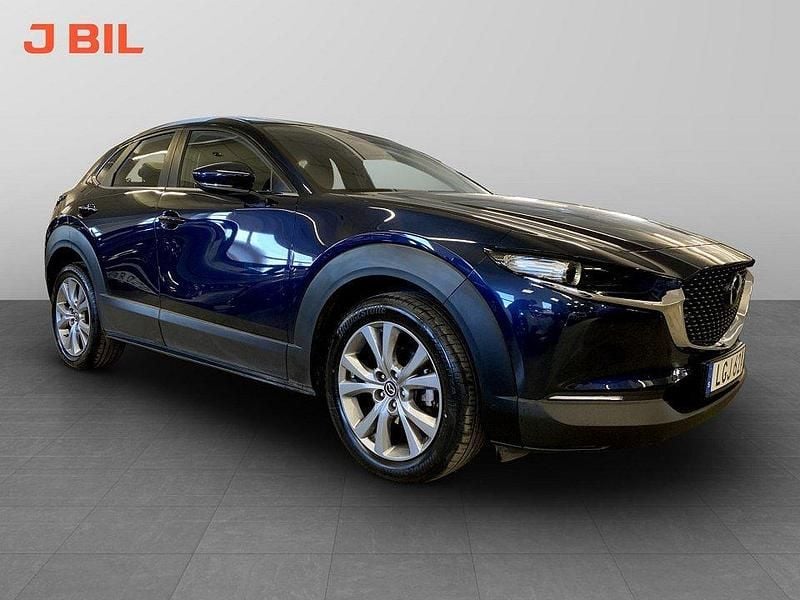 Blå Begagnad 2022 Mazda CX-30 SUV | 269 900 kr (Marknadspris) - Bild 1/4