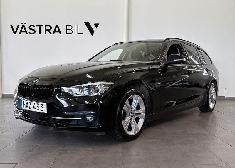 Begagnad BMW 320 M Sport 184 HK (135 kW) 2018 Svart Kombi