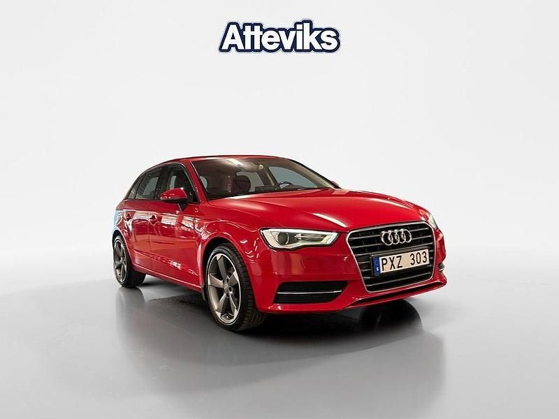 Röd Begagnad 2013 Audi A3 Sportback Proline Halvkombi | 104 900 kr (Marknadspris) - Bild 1/4