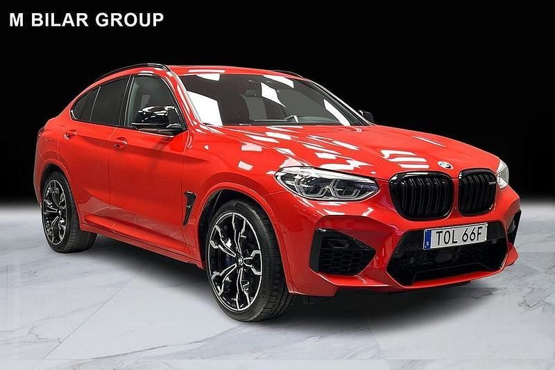 Röd Begagnad 2019 BMW X4 Competition Edition SUV | 639 000 kr - Bild 1/4