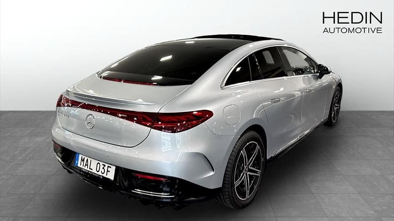 Begagnad Mercedes EQE350 2023 Silver Sedan