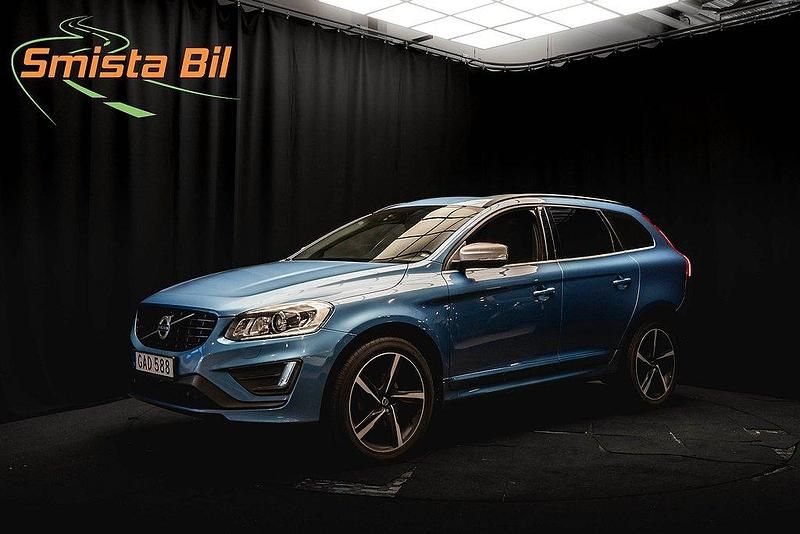 Blå Begagnad 2015 Volvo XC60 R-Design SUV | 218 900 kr (Lite dyr) - Bild 1/3
