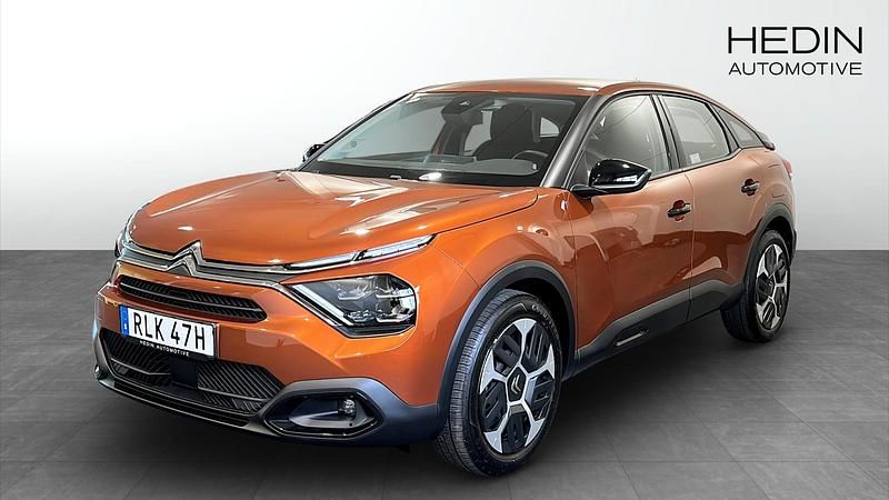Orange Begagnad 2022 Citroën C4 Halvkombi | 159 900 kr (Superpris) - Bild 1/4