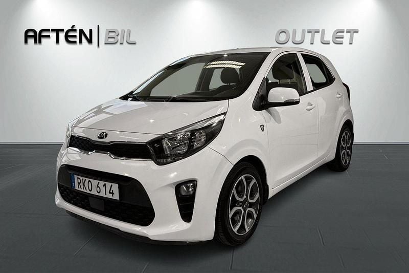 Vit Begagnad 2020 Kia Picanto Halvkombi | 79 900 kr (Superpris) - Bild 1/3