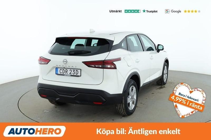 Begagnad Nissan Qashqai Acenta 141 HK (103 kW) 2022 Vit SUV