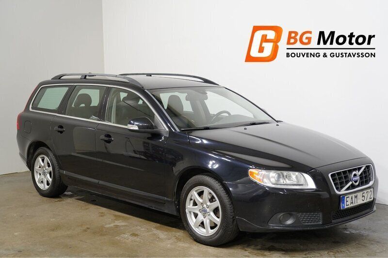 Svart Begagnad 2009 Volvo V70 Momentum Kombi | 89 600 kr (Marknadspris) - Bild 1/3