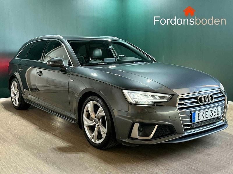 Grå Begagnad 2019 Audi A4 S-Line Kombi | 268 900 kr (Marknadspris) - Bild 1/3