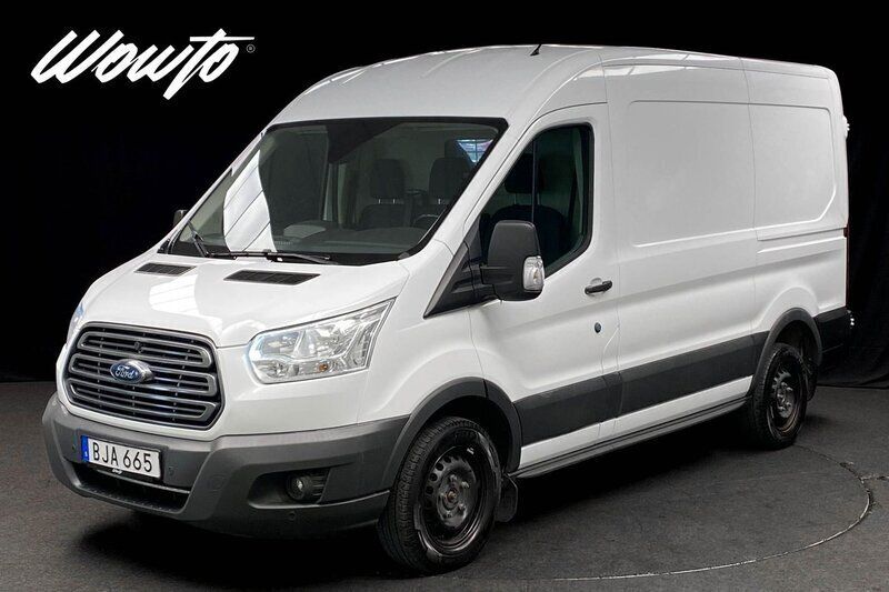 Vit Begagnad 2018 Ford Transit Van | 189 800 kr (Marknadspris) - Bild 1/3