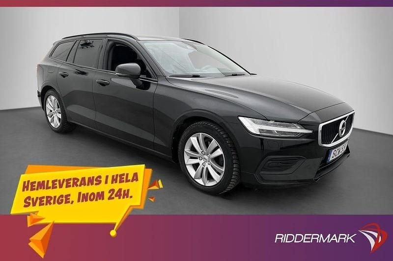 Svart Begagnad 2019 Volvo V60 Momentum Kombi | 228 900 kr (Marknadspris) - Bild 1/3