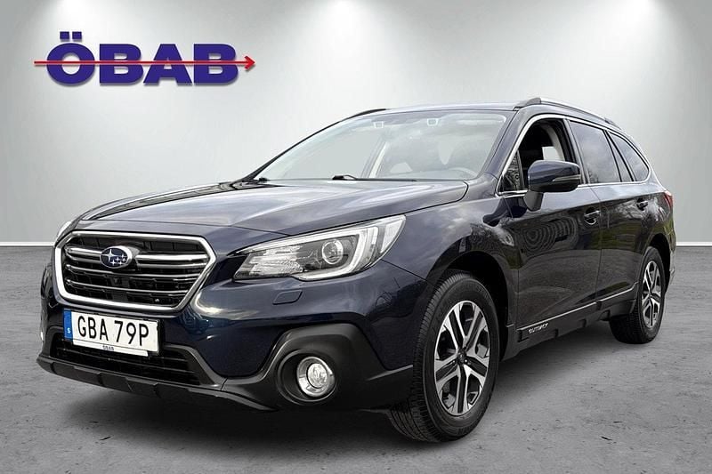 Mörkblå Begagnad 2019 Subaru Outback Active Kombi | 278 800 kr (Marknadspris) - Bild 1/4