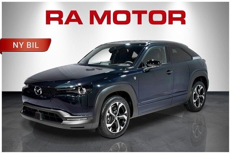 Svart (svart metallic) Begagnad 2023 Mazda MX30 Makoto SUV | 329 900 kr - Bild 1/4