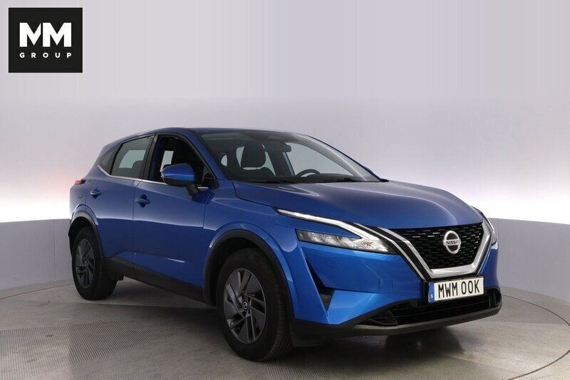 Blå Begagnad 2021 Nissan Qashqai Acenta SUV | 239 900 kr (Marknadspris) - Bild 1/4
