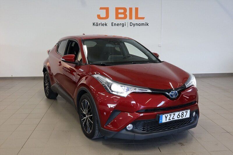 Röd Begagnad 2017 Toyota C-HR Edition SUV | 189 900 kr (Bra pris) - Bild 1/4