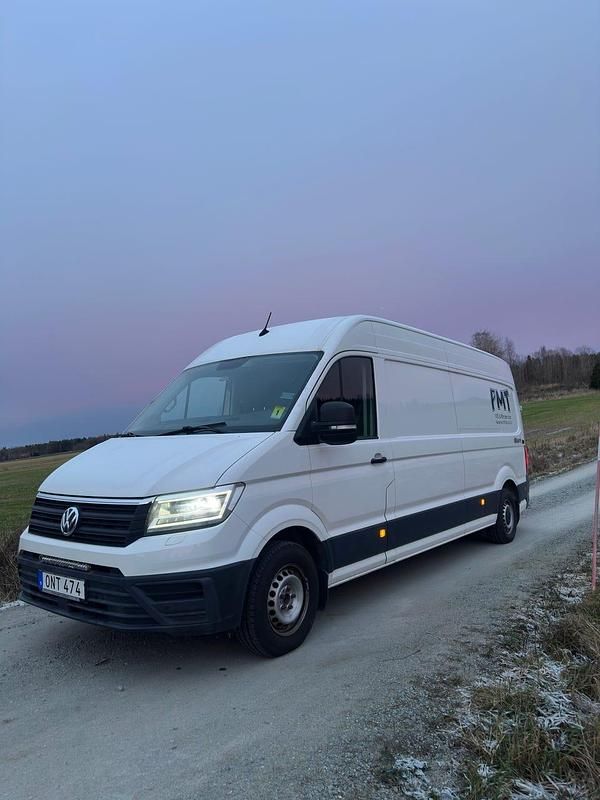 Vit Begagnad 2017 VW Crafter Van | 200 000 kr (Dyr) - Bild 1/4