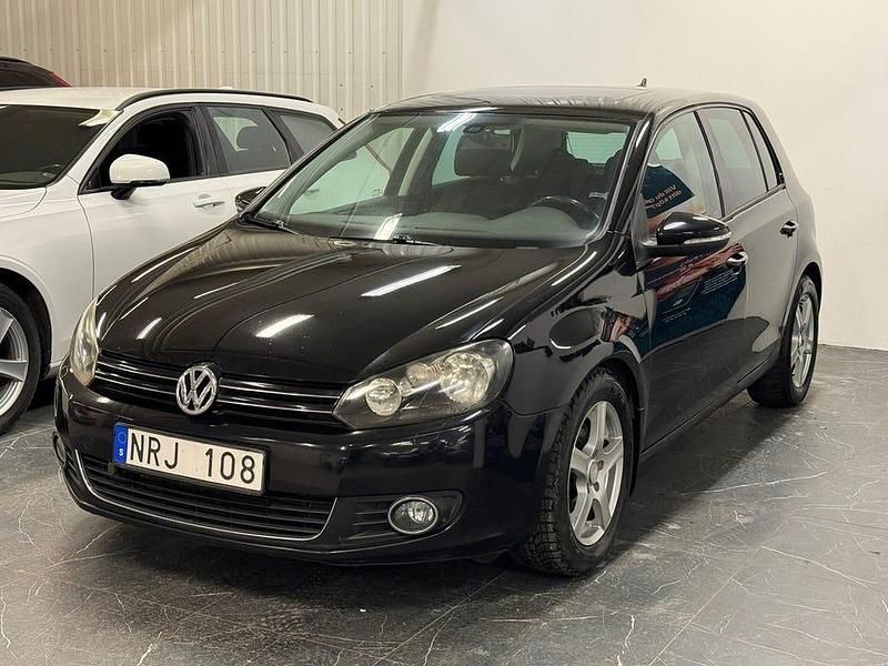 Begagnad VW Golf VI GT 160 HK (117 kW) 2008 Svart Halvkombi