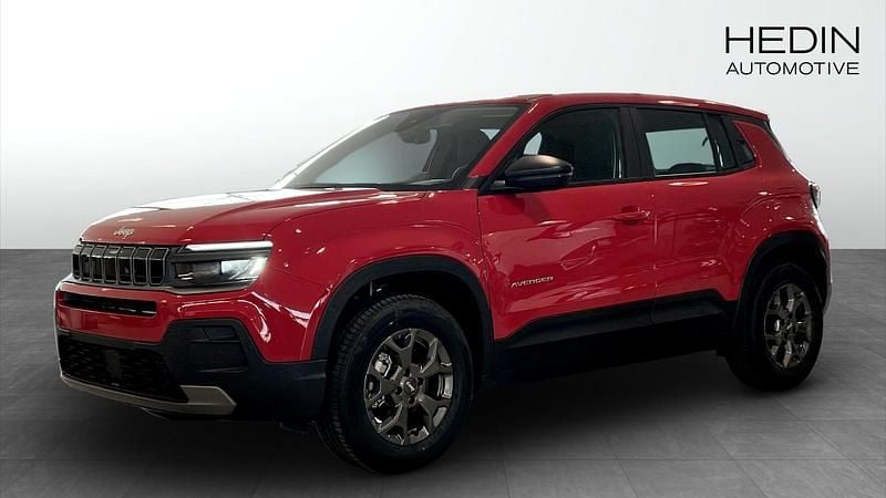 Röd (red) Begagnad 2024 Jeep Avenger Longitude SUV | 329 900 kr - Bild 1/4
