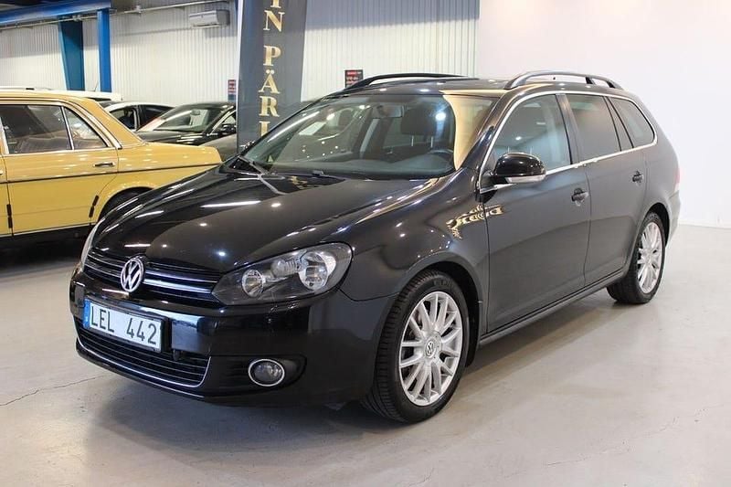 Begagnad VW Golf VI GT 141 HK (103 kW) 2011 Svart Halvkombi