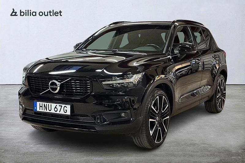 Begagnad Volvo XC40 R-Design 163 HK (119 kW) 2021 Svart SUV