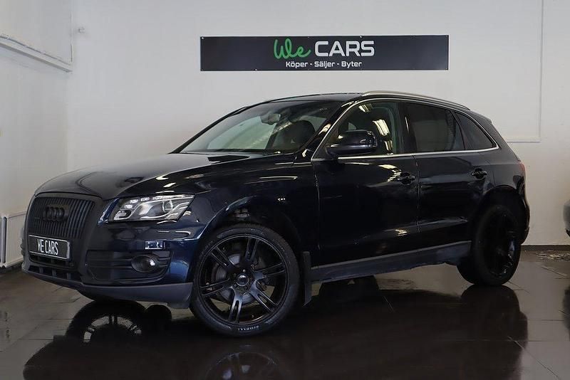 Blå Begagnad 2009 Audi Q5 Design SUV | 109 900 kr (Marknadspris) - Bild 1/4