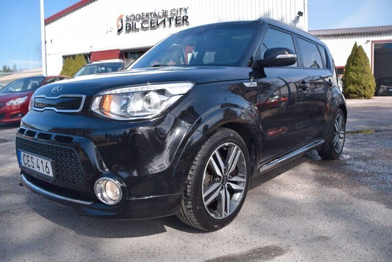 Svart Begagnad 2014 Kia Soul SUV | 104 900 kr (Marknadspris) - Bild 1/4