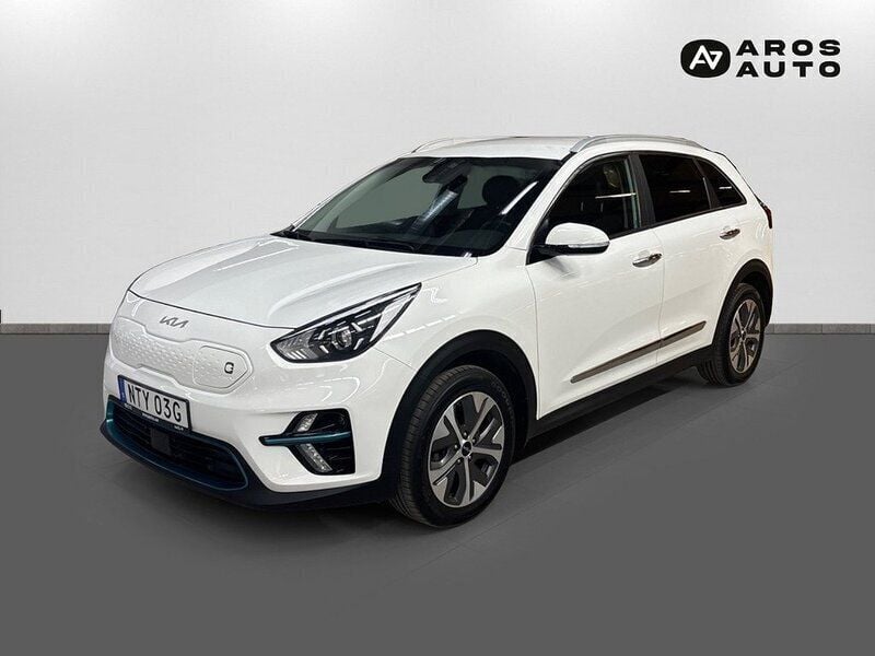 Vit (clear white) Begagnad 2021 Kia e-Niro Advance SUV | 229 000 kr (Marknadspris) - Bild 1/4