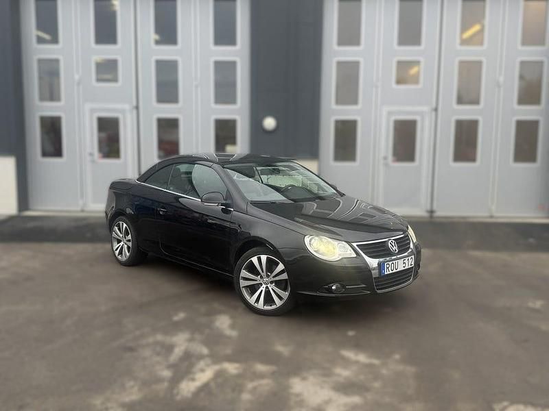 Svart Begagnad 2007 VW Eos Sport Cab | 84 900 kr (Marknadspris) - Bild 1/4