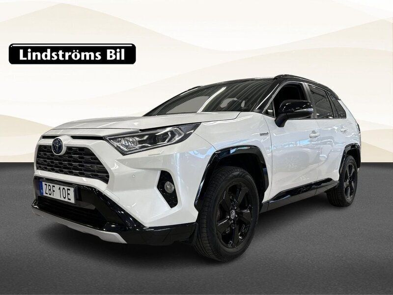 Vit Begagnad 2019 Toyota RAV4 Hybrid Style SUV | 279 000 kr (Marknadspris) - Bild 1/3