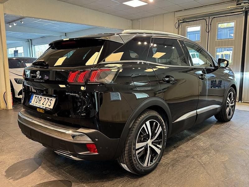 Begagnad Peugeot 3008 GT-line 301 HK (221 kW) 2021 Svart SUV