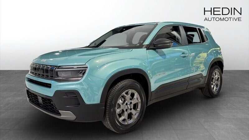 Blå (blue) Ny 2024 Jeep Avenger Longitude SUV | 349 800 kr (Marknadspris) - Bild 1/4