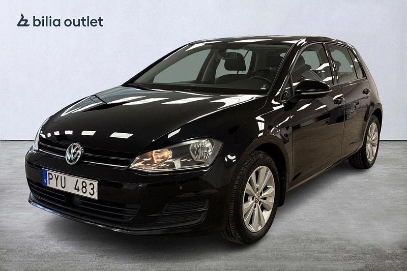 Svart Begagnad 2013 VW Golf VII Halvkombi | 119 800 kr (Lite dyr) - Bild 1/3