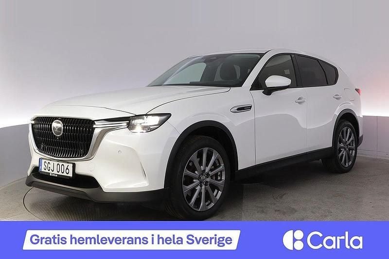 Vit Begagnad 2022 Mazda CX-60 Comfort SUV | 363 990 kr (Superpris) - Bild 1/4