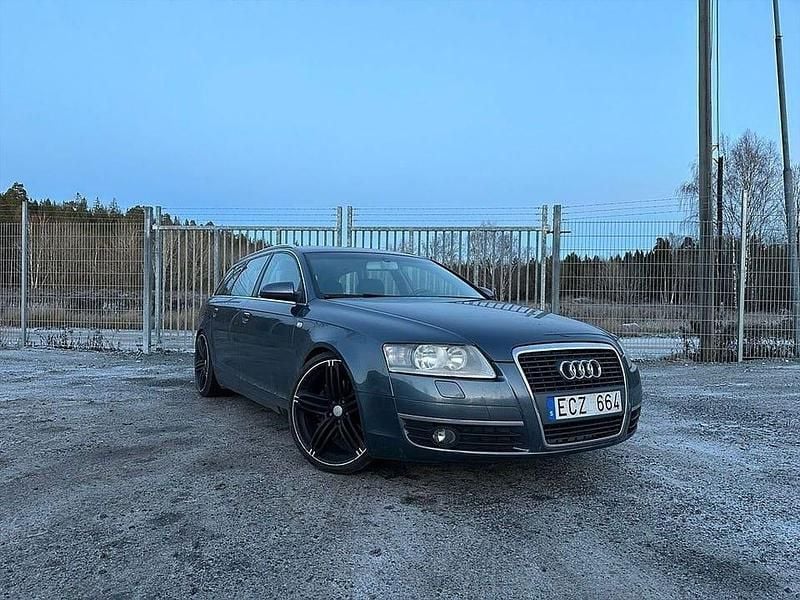 Mörkblå Begagnad 2007 Audi A6 Kombi | 22 900 kr (Superpris) - Bild 1/4