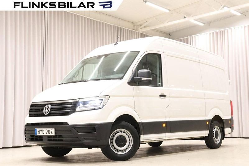Vit Begagnad 2022 VW Crafter Van | 449 800 kr (Marknadspris) - Bild 1/4