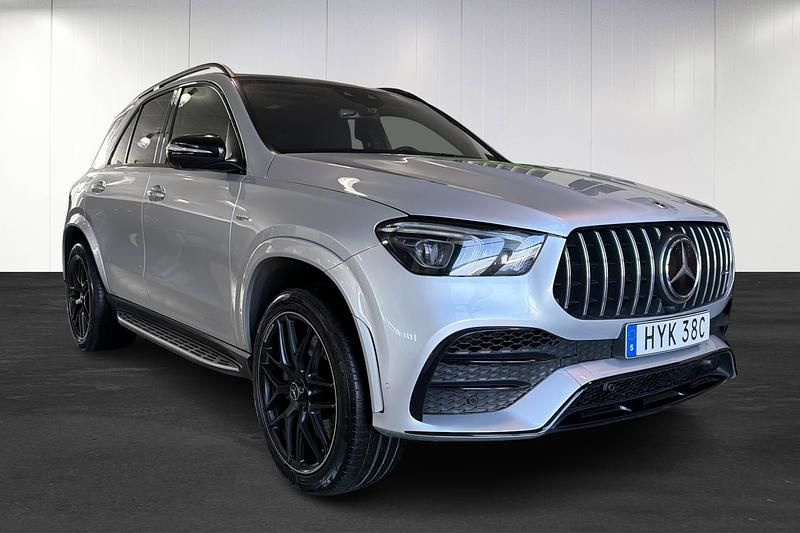 Begagnad Mercedes GLE53 AMG AMG 435 HK (319 kW) 2021 Silver SUV