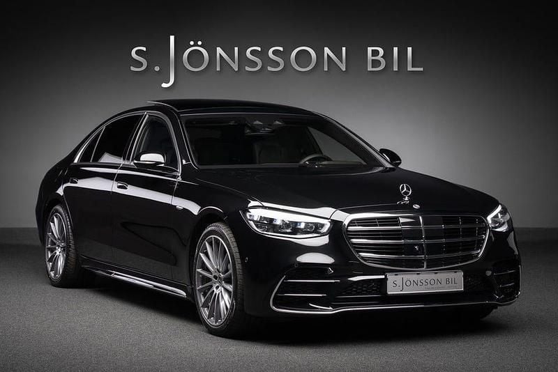 Begagnad Mercedes S580 AMG 510 HK (375 kW) 2025 Obsidiansvart metallic Sedan