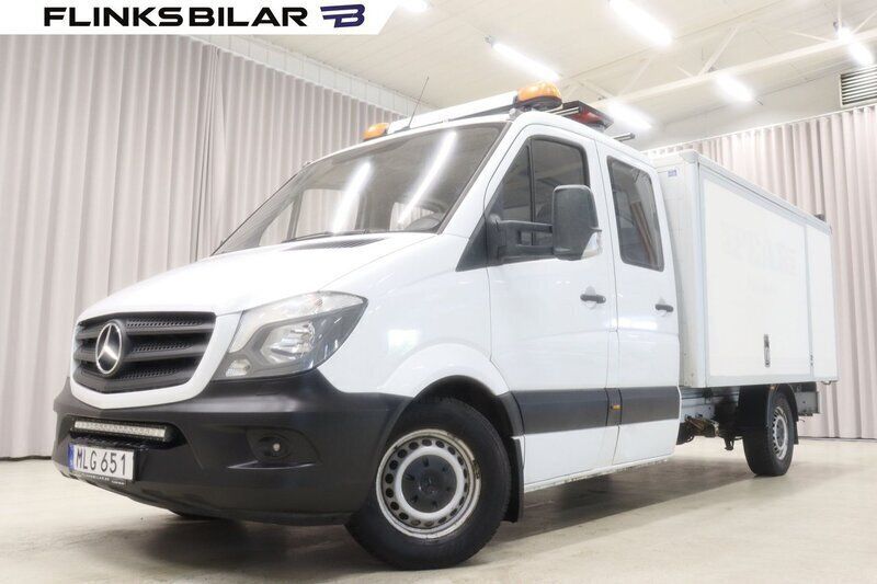 Vit Begagnad 2018 Mercedes Sprinter Van | 379 900 kr - Bild 1/4