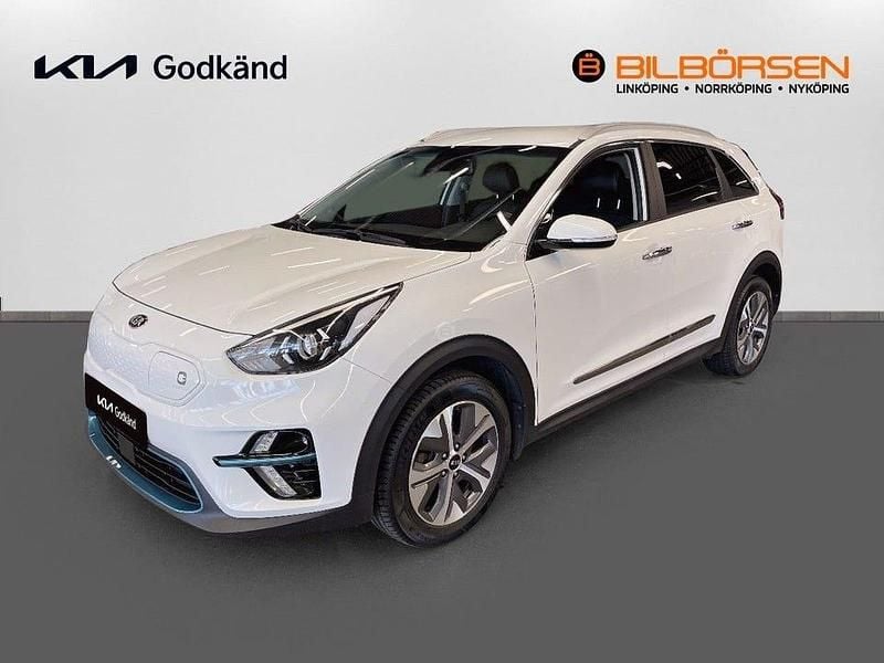 Vit Begagnad 2021 Kia e-Niro Advance SUV | 279 900 kr (Lite dyr) - Bild 1/4